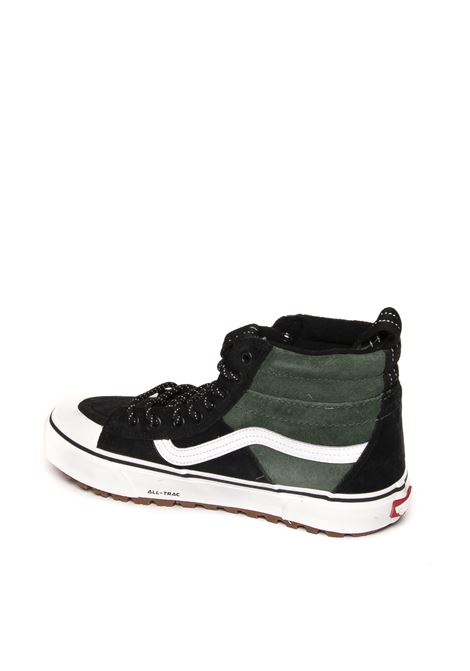 sneaker sk8 hi mite nero/verde VANS | VN0007NKYJ71SK8-HI MTE-2-YJ71